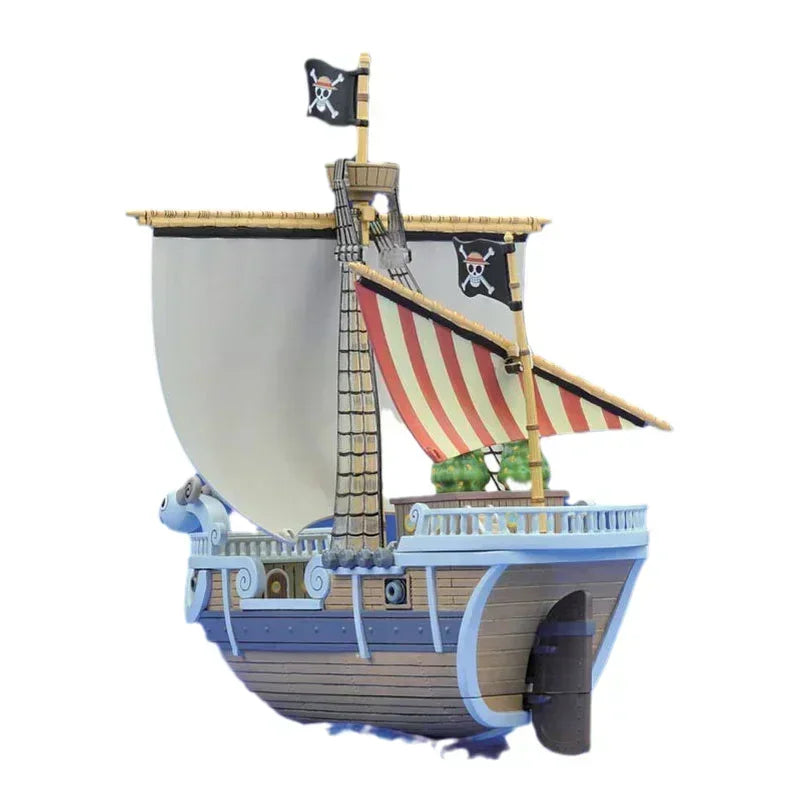 Bandai Original 5057427 Anime ONE PIECE Model GRAND SHIP COLLECTION GOING MERRY Action Figure Assembly Model Toys Children Gifts